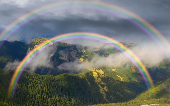 Double Rainbow Meaning