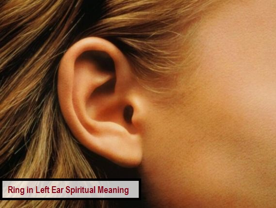Anillo en el oído izquierdo Significado espiritual