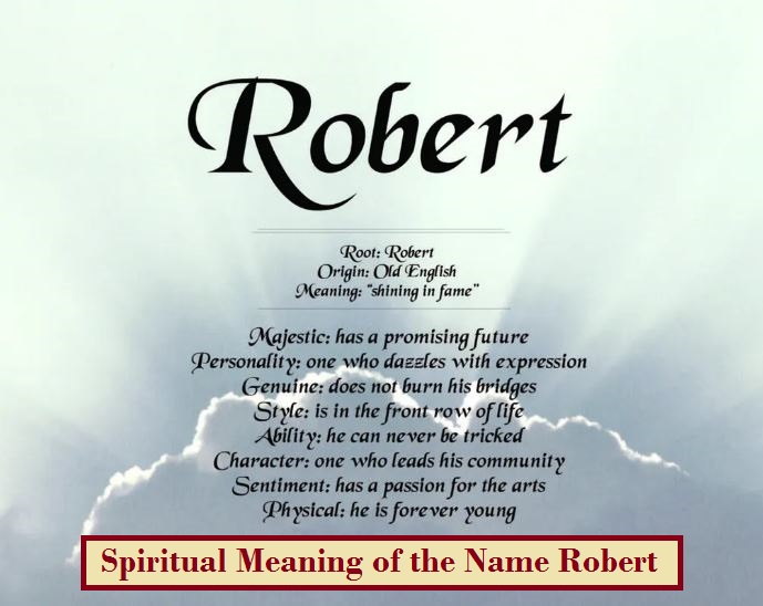 Spiritual Meaning of the Name Robert