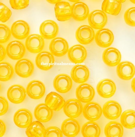 Yellow beads color